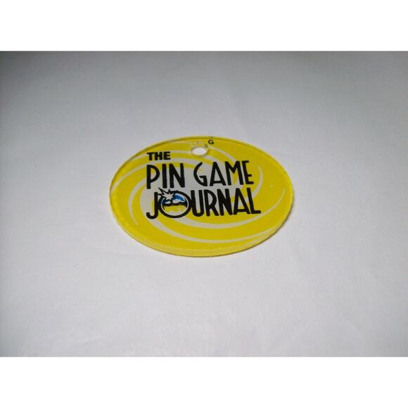 Star Wars Episode I Pinball Keychain Original Promo Plastic Pin Game Journal - Picture 2 of 4